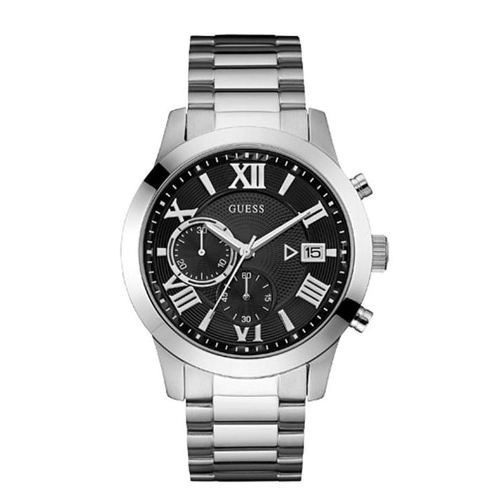 ATLAS Men Black Round Dial Analog Watch - W0668G3