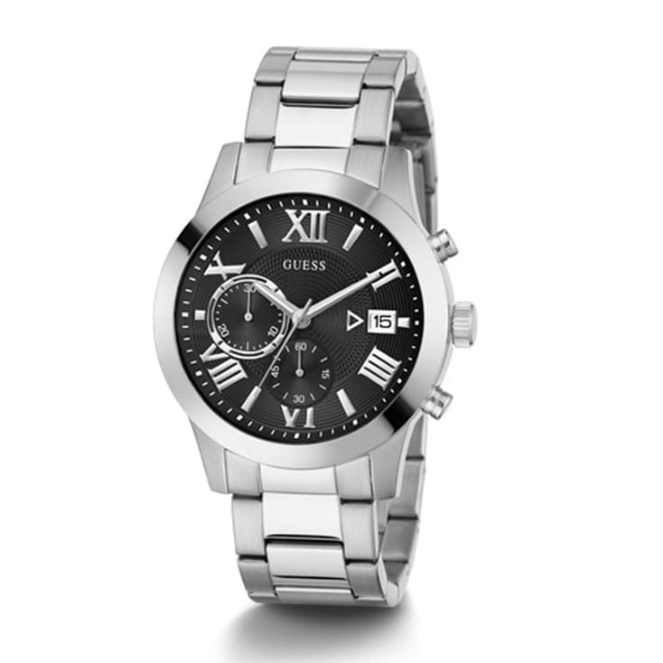 ATLAS Men Black Round Dial Analog Watch - W0668G3