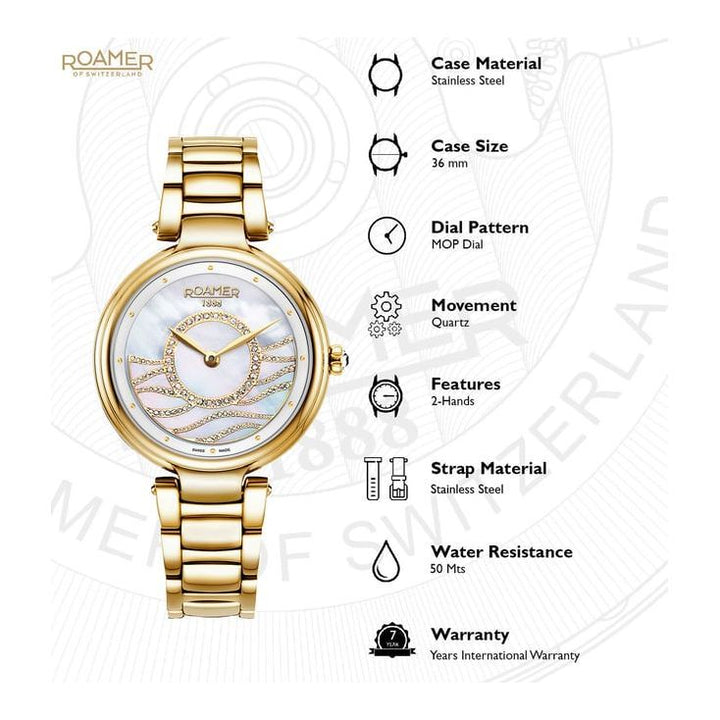 Roamer 600857 48 15 50 Lady Mermaid Watch for Women