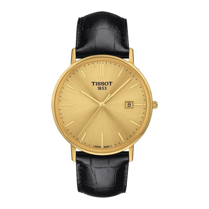 Tissot T9224101602100 Goldrun Sapphire 18K Gold Watch for Men