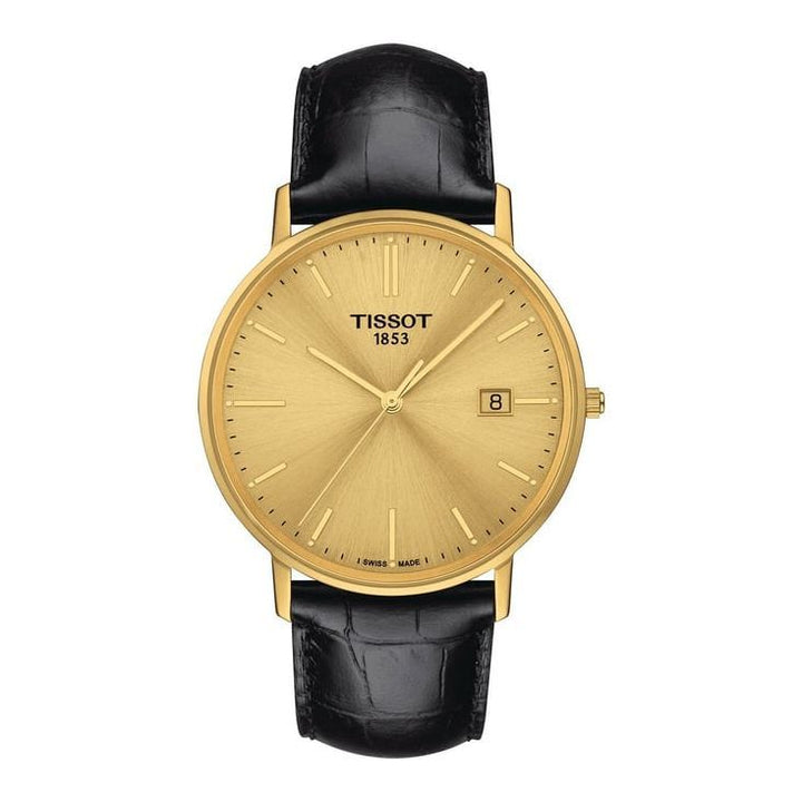 Tissot T9224101602100 Goldrun Sapphire 18K Gold Watch for Men