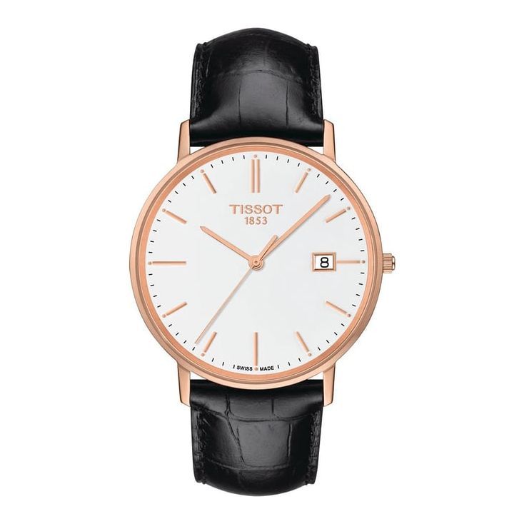 Tissot T9224107601100 Goldrun 18K Gold Watch for Men