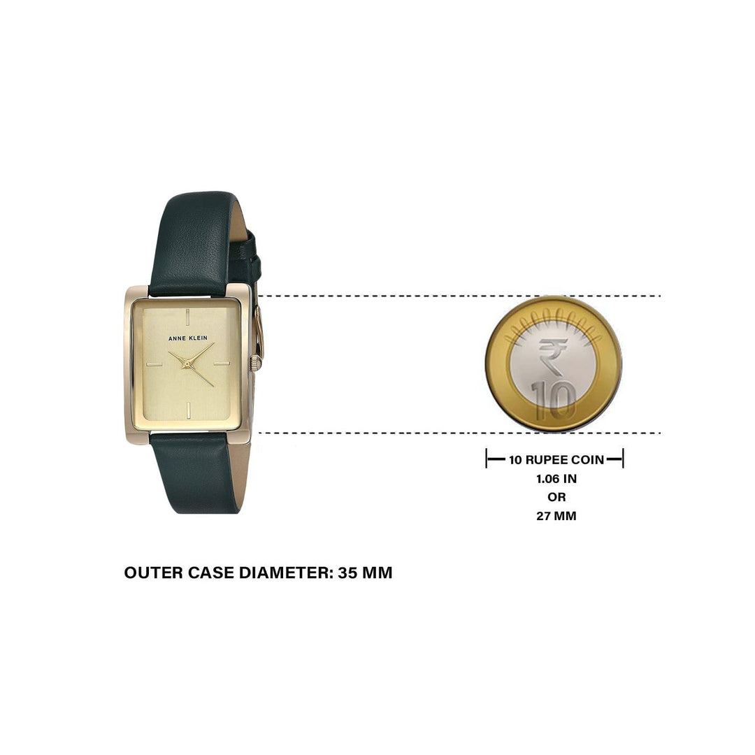 Anne Klein NCAK2706CHGN Analog Watch For Women