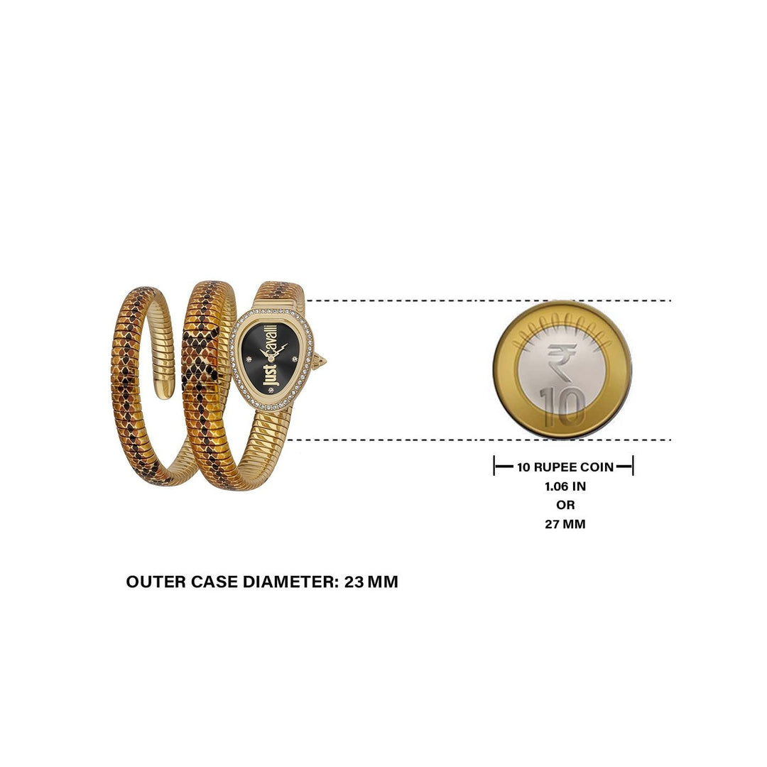 Just Cavalli JC1L163M0065 Snake Analog Watch For Women