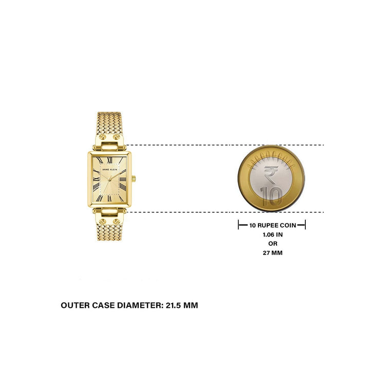 Anne Klein AK3882CHGB Analog Watch For Women