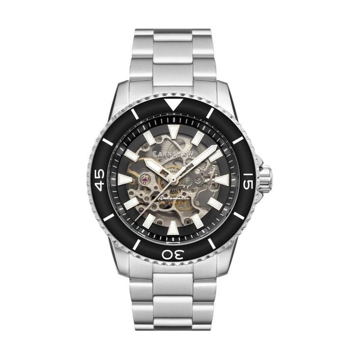 EARNSHAW ES-8227-11 Wallis Limited Edition Skeleton Watch for Men With Interchangeable Strap