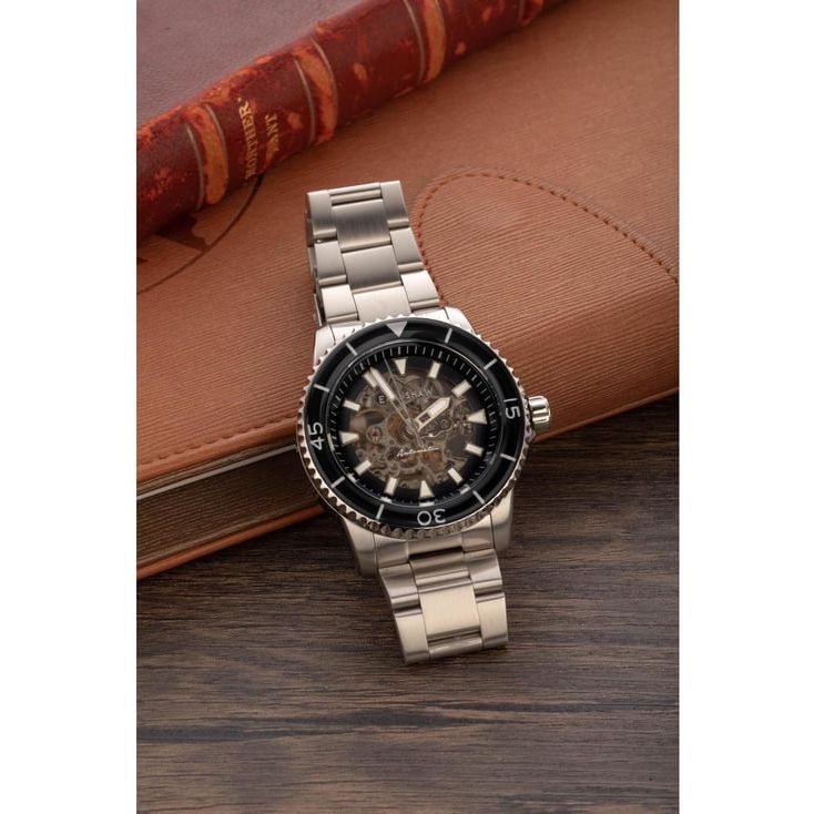 EARNSHAW ES-8227-11 Wallis Limited Edition Skeleton Watch for Men With Interchangeable Strap