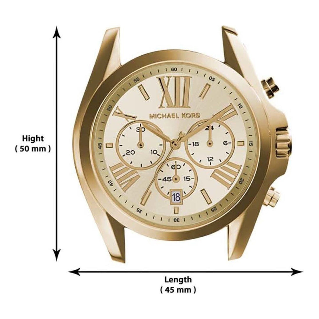 Michael Kors MK5605IT Bradshaw Chronograph Watch for Women