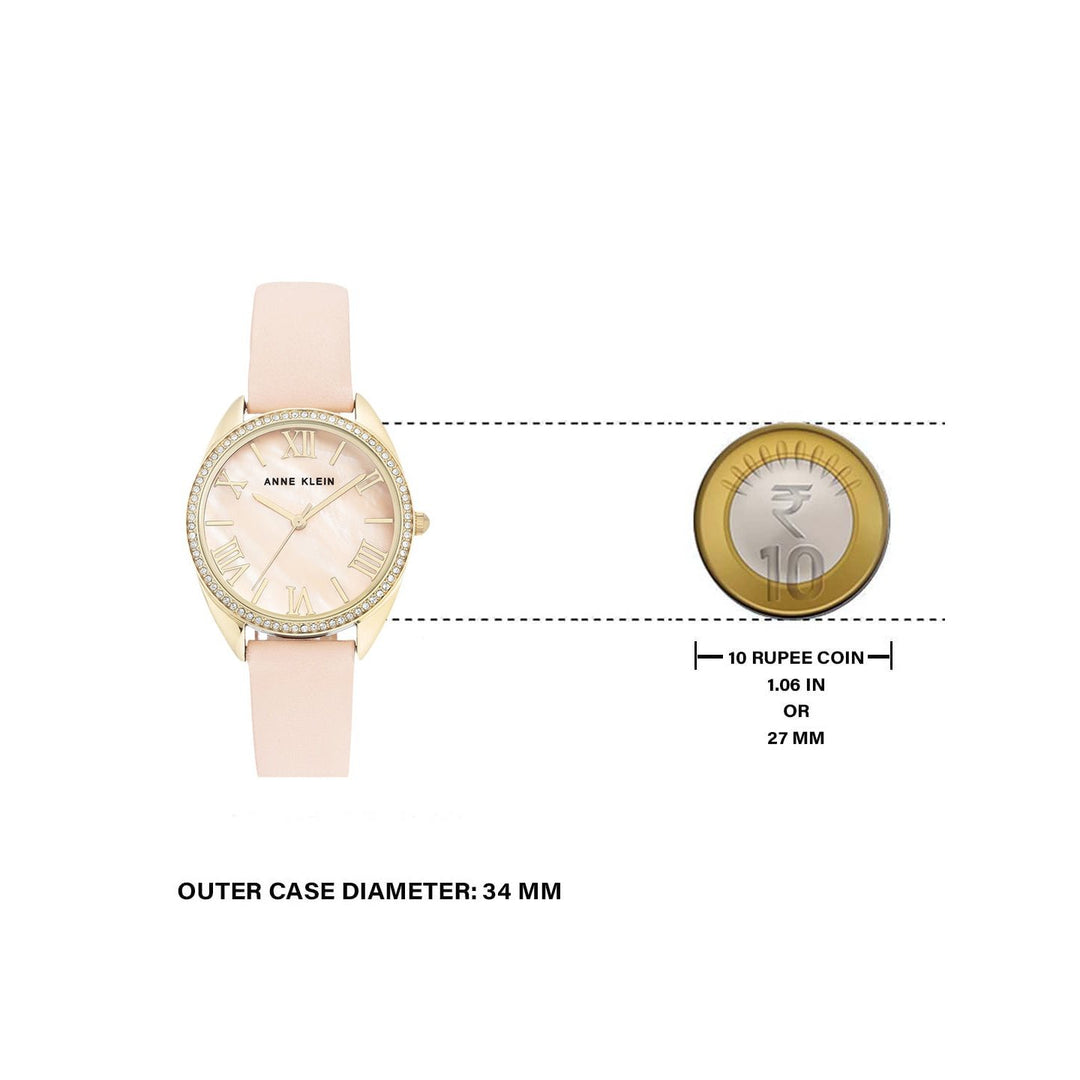 Anne Klein AK3242PMPK Analog Watch For Women