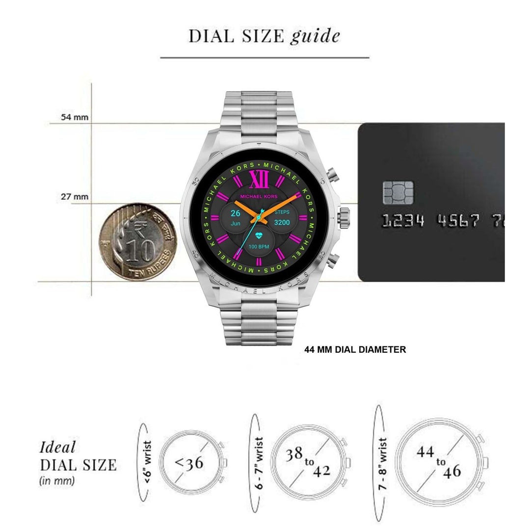 Kors Bradshaw Smartwatch Mk Smart Watch Warranty Michael Kors