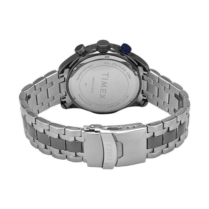 TIMEX MENS BLACK DIAL WATCH TWEG20301