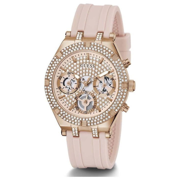 GUESS HEIRESS Women Rose Gold Round Dial Analog Watch - GW0407L3