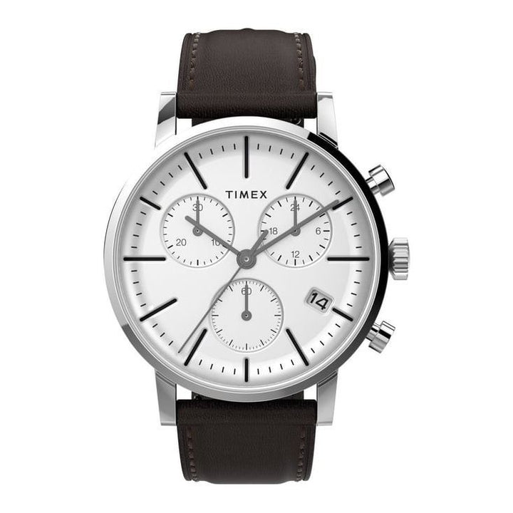 TIMEX Trend Men White Round Dial Analog Watch - TW2V36600