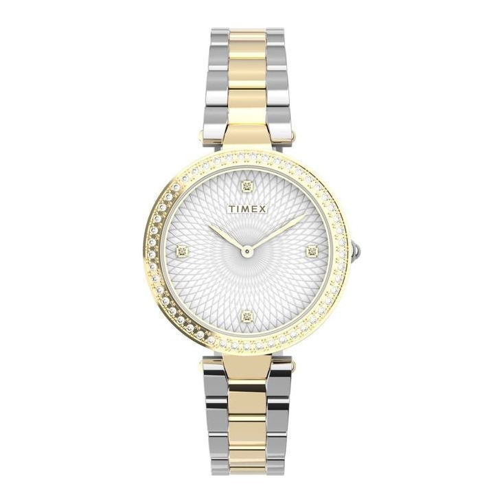 TIMEX Trend Women Silver Round Dial Analog Watch - TW2V24500