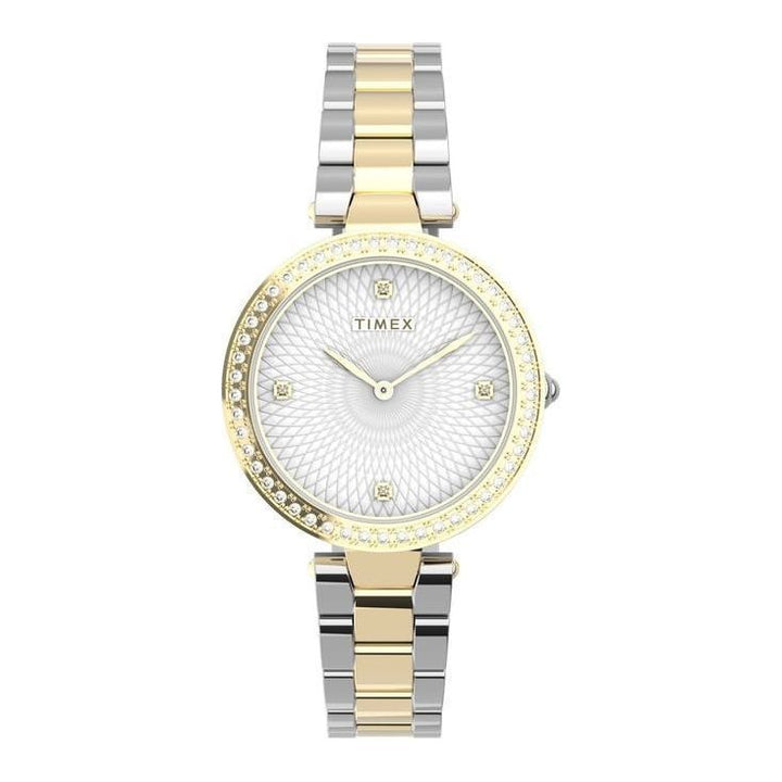 TIMEX Trend Women Silver Round Dial Analog Watch - TW2V24500