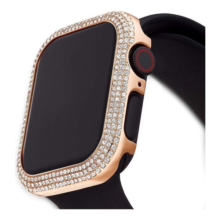 SWAROVSKI Rose Gold-Tone 40 mm Sparkling Case Compatible With Apple Watch