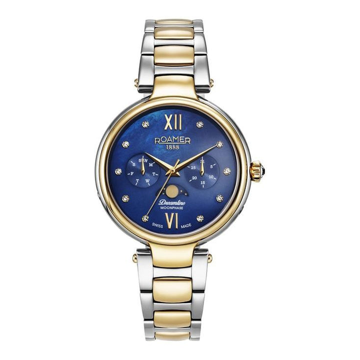 Roamer 858801 48 49 50 Dreamline Moonphase Multifunction Watch for Women