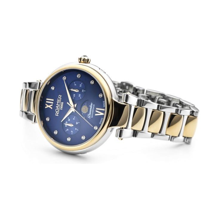Roamer 858801 48 49 50 Dreamline Moonphase Multifunction Watch for Women