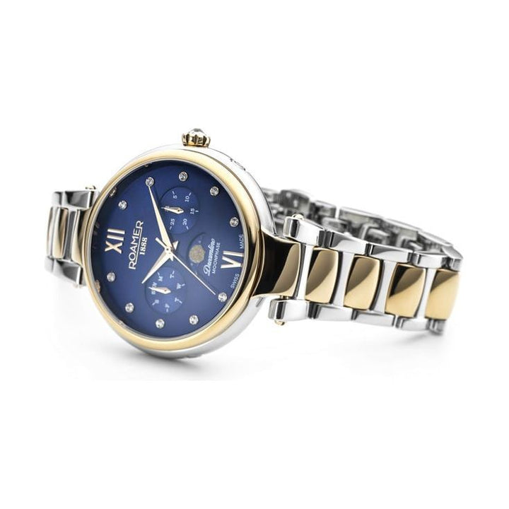 Roamer 858801 48 49 50 Dreamline Moonphase Multifunction Watch for Women