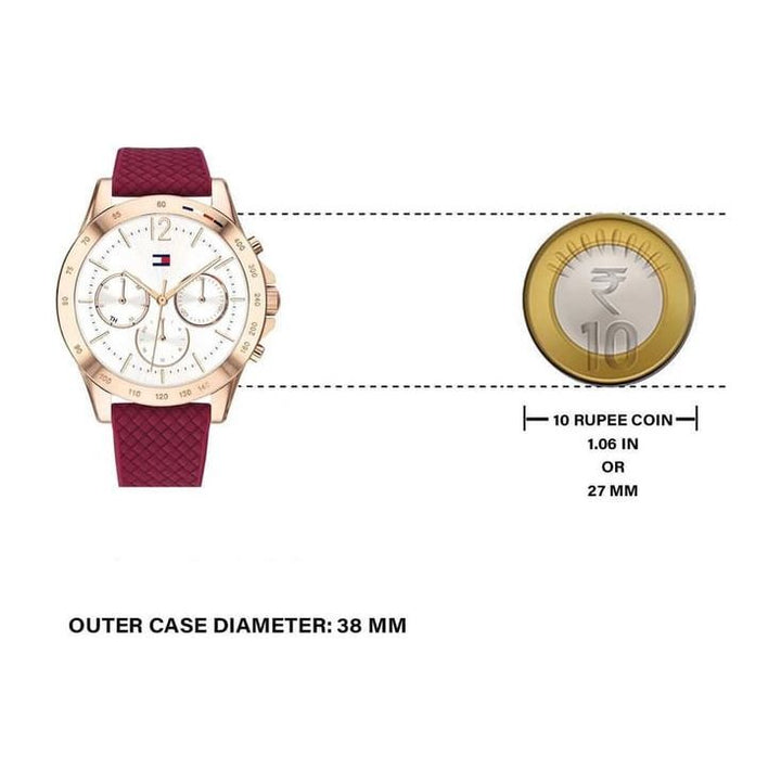 TOMMY HILFIGER NCTH1782200 Haven Chronograph Watch for Women