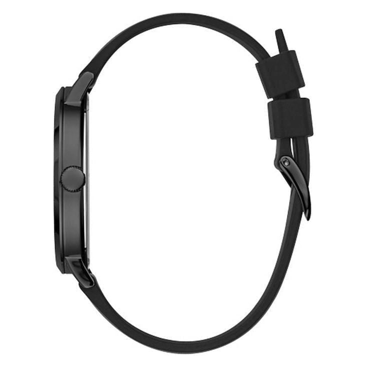 GUESS IMPRINT Men Black Round Dial Analog Watch - W1161G2