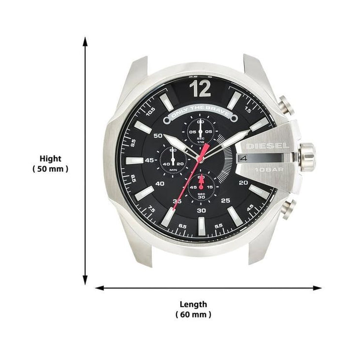 DIESEL DZ4308 Mega Chief Chronograph Analog Watch for Men