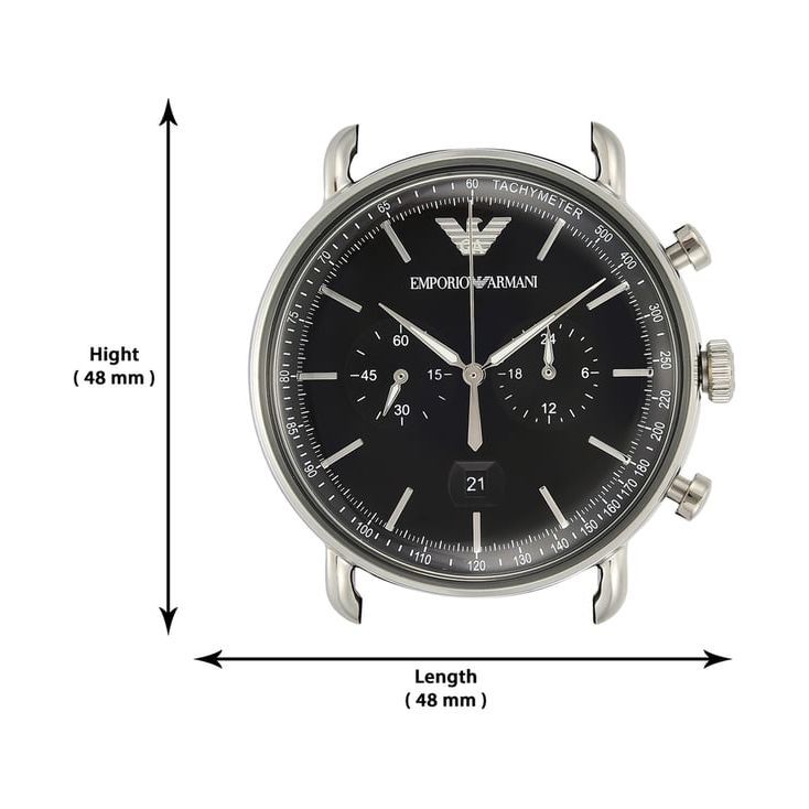 Emporio Armani Aviator Chronograph Analog Watch for Men AR11143