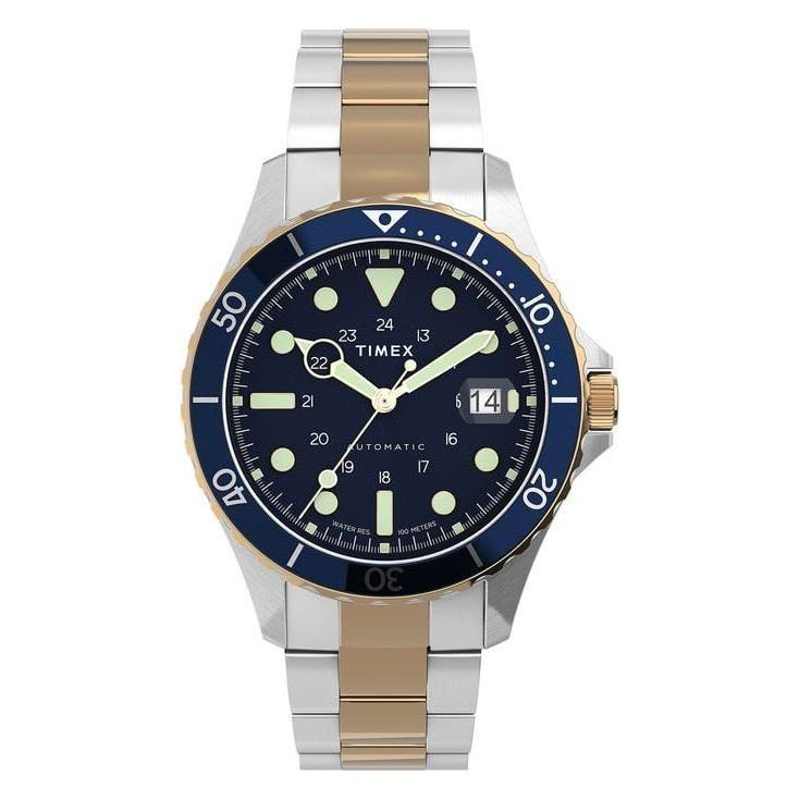 TIMEX Trend Men Blue Round Dial Analog Watch - TW2U83500