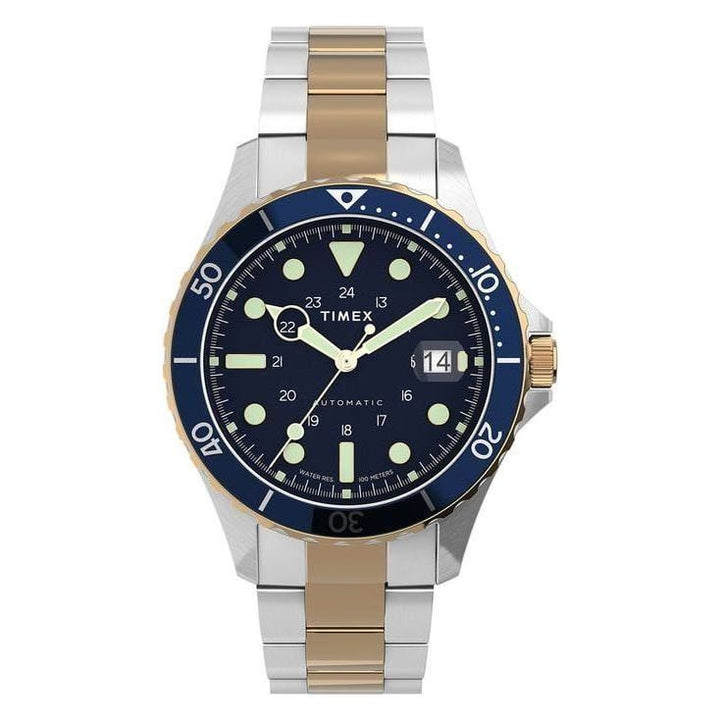 TIMEX Trend Men Blue Round Dial Analog Watch - TW2U83500