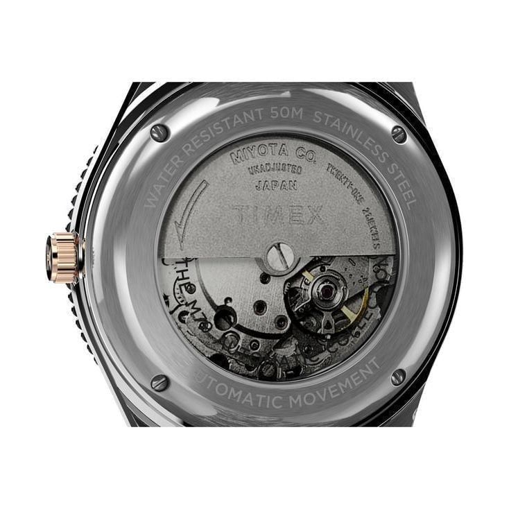 TIMEX Q Timex Men Brown Round Dial Analog Watch - TW2U96900