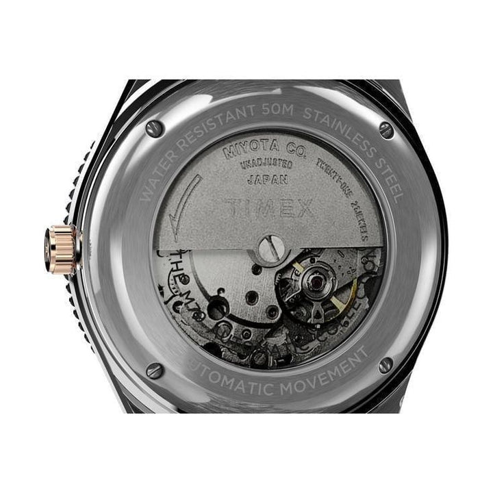 TIMEX Q Timex Men Brown Round Dial Analog Watch - TW2U96900