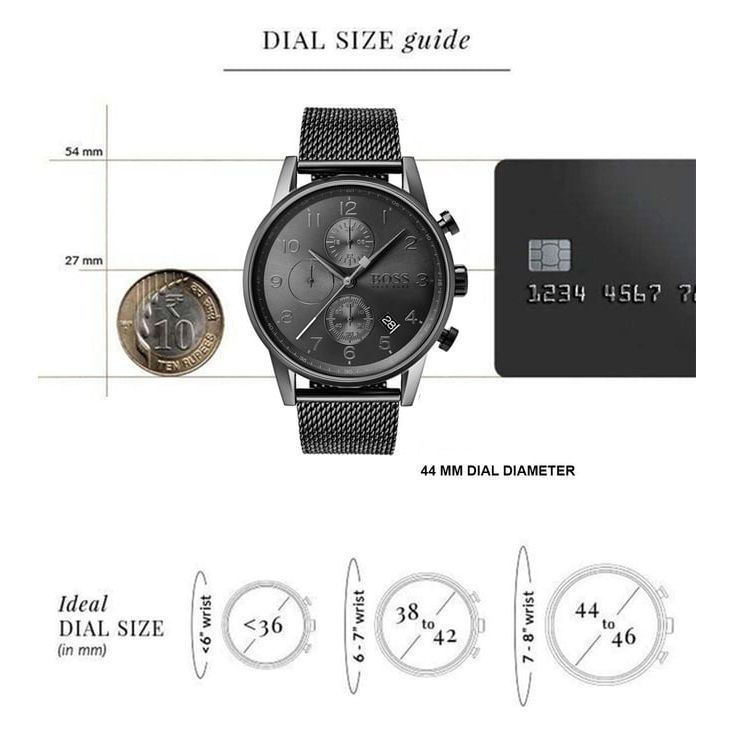 BOSS 1513674 Navigator Chronograph Watch for Men