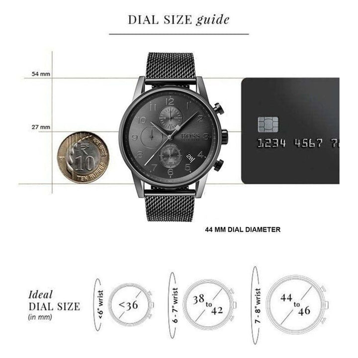 BOSS 1513674 Navigator Chronograph Watch for Men