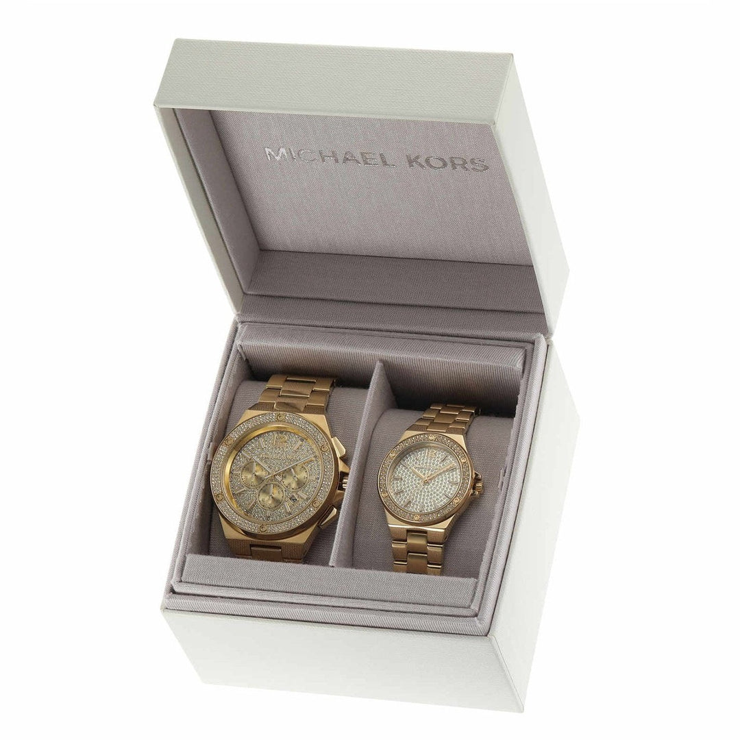 Michael Kors MICHAEL Michael Kors MK1061SET Lennox Chronograph Couple Watch