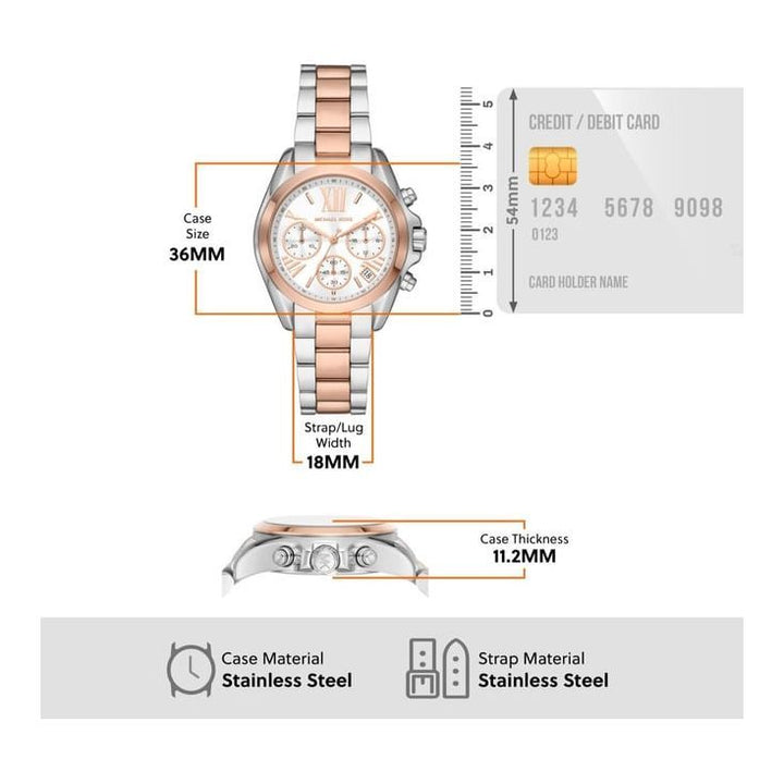 Michael Kors Bradshaw Chronograph Watch for Women MK7258
