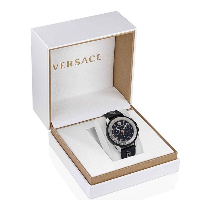 Versace VE3J00222 Greca Action Chronograph Watch for Men