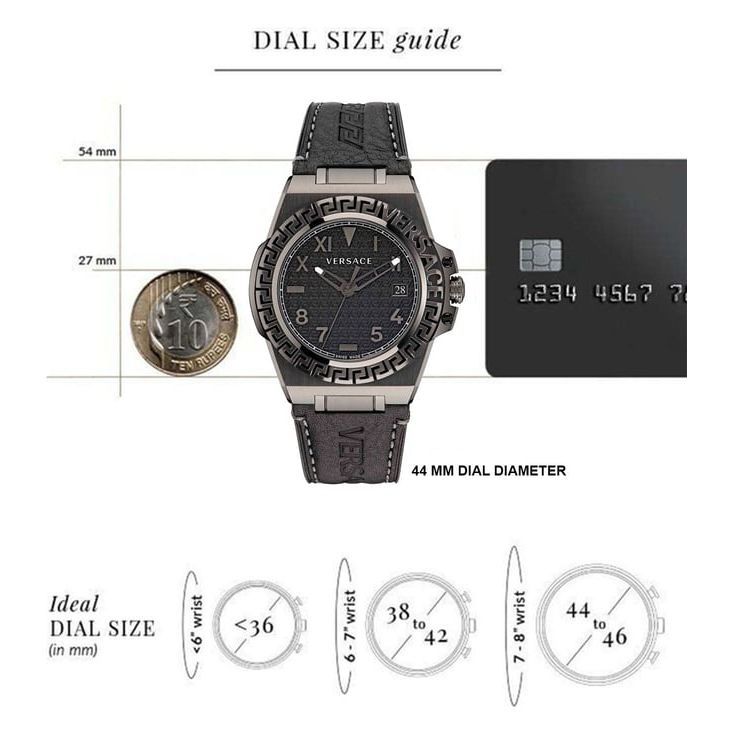 Versace VE3I00322 Greca Reaction Watch for Men