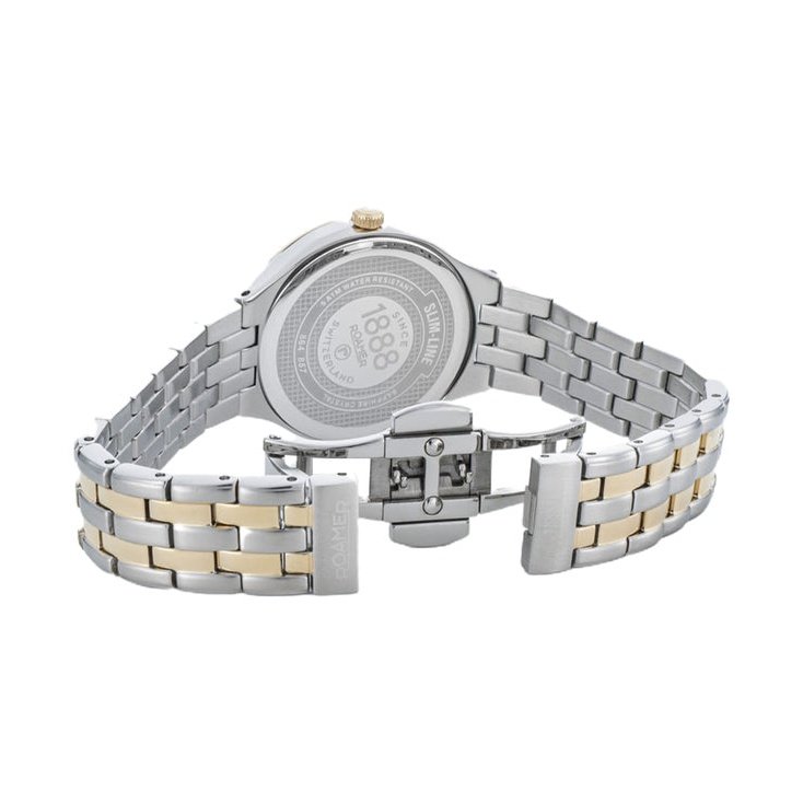Roamer 864857 47 80 50 Slim-Line Analog Watch For Women