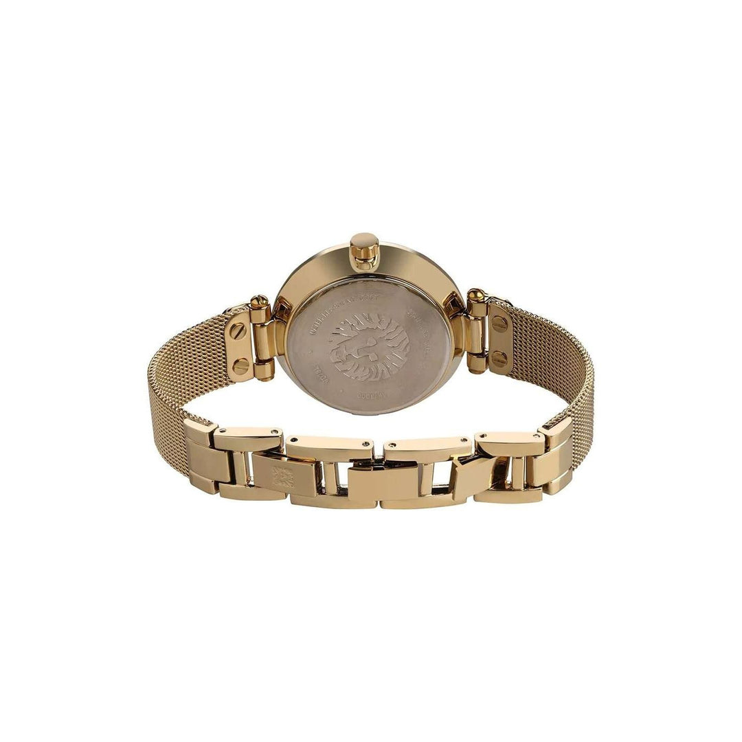Anne Klein NDAK3000GNGB Crystals Analog Watch For Women