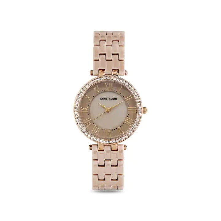 Anne Klein NCAK2130TNGB Ceramics Analog Watch For Women