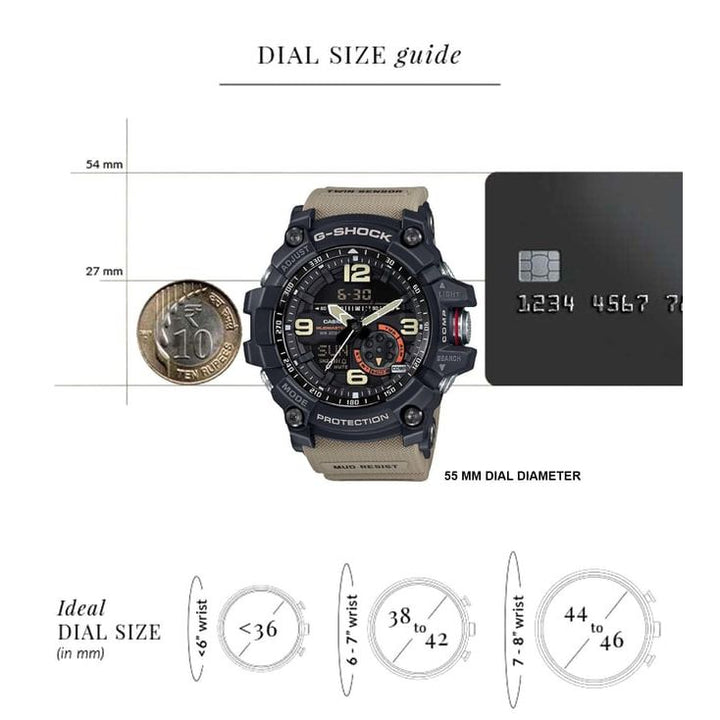 G-Shock GG-1000-1A5DR GG-1000 Series Chronograph Watch for Men