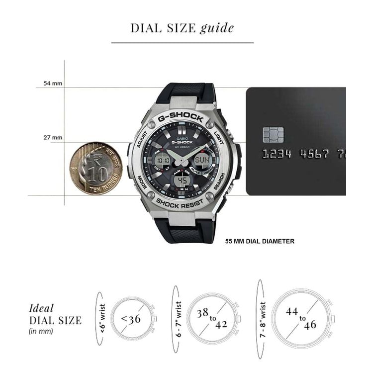 GST-S110-1ADR GST-S110 Series Chronograph Watch for Men