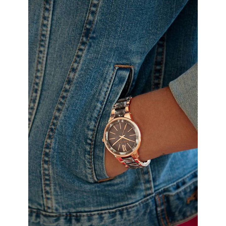 Anne Klein NCAK1412GYRG Trend Analog Watch For Women