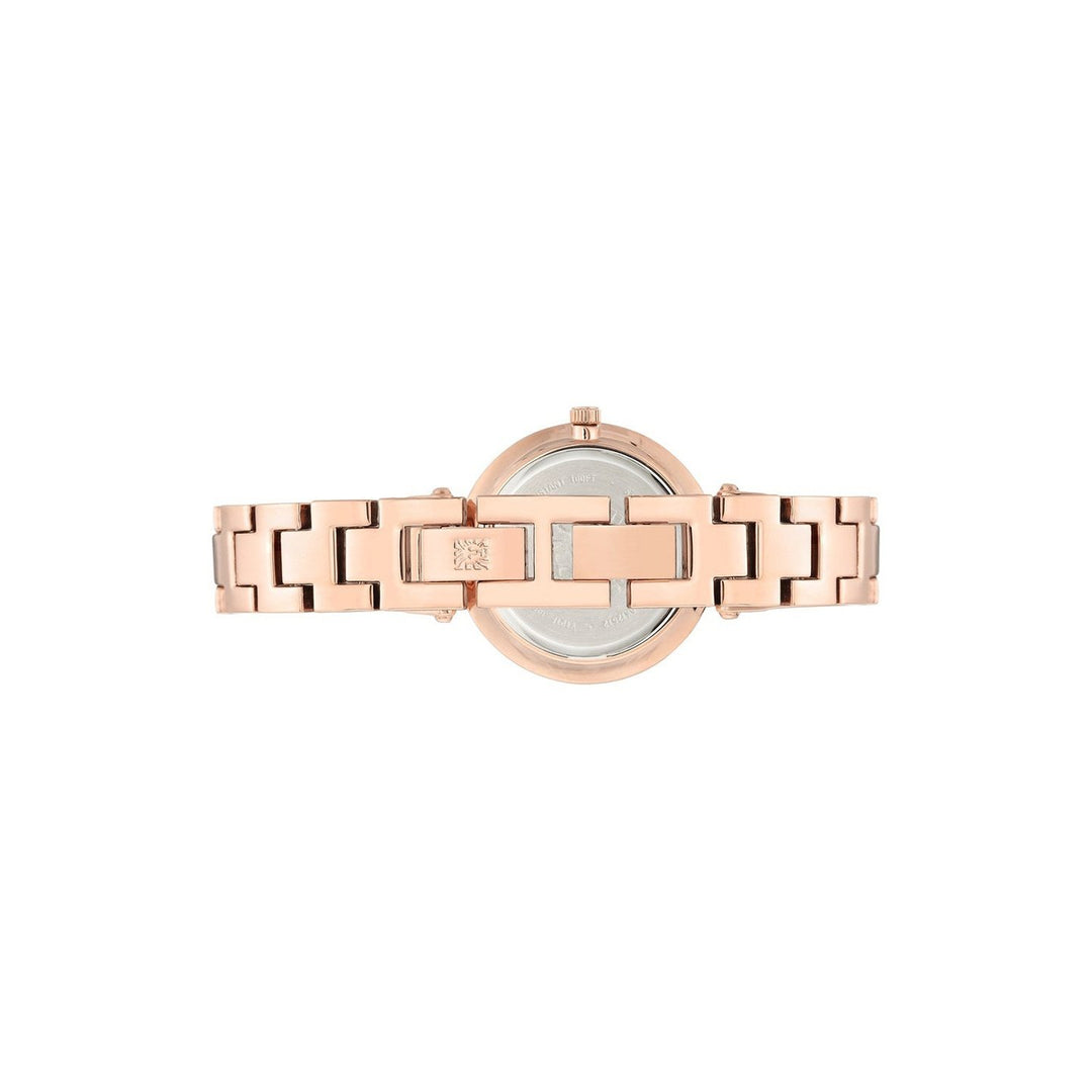 Anne Klein NCAK2512TERG Diamonds Analog Watch For Women
