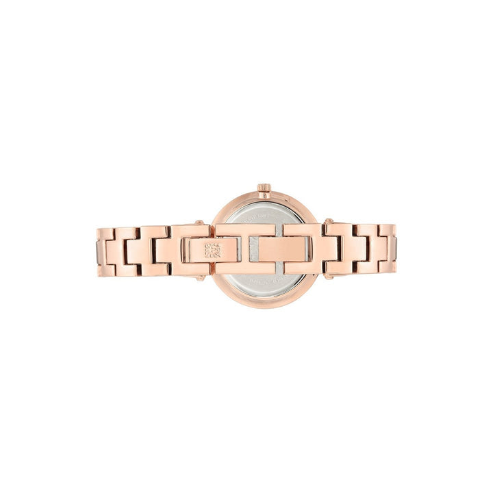 Anne Klein NCAK2512TERG Diamonds Analog Watch For Women