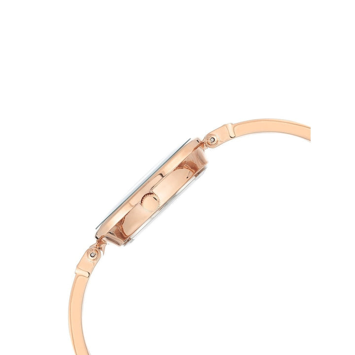 Anne Klein NCAK2512TERG Diamonds Analog Watch For Women