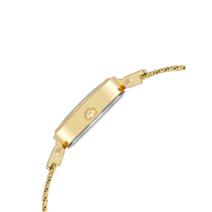 Anne Klein Quartz Analog White Dial Metal Strap Watch for Women