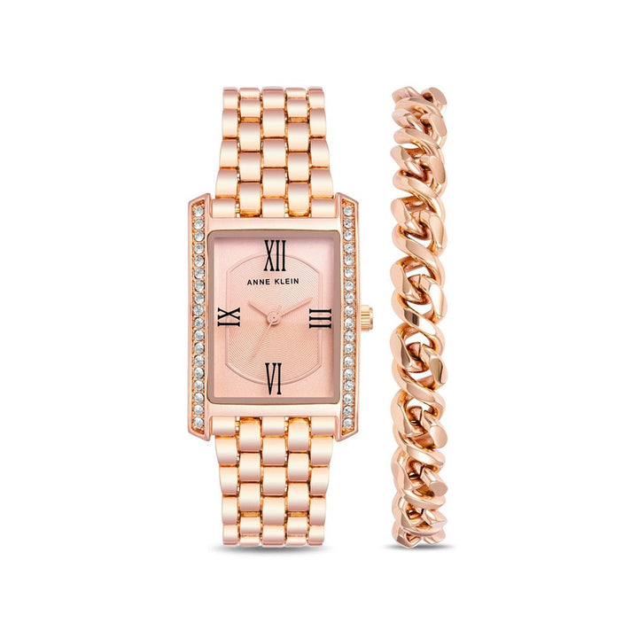 Anne Klein AKB3990RGST Analog Watch For Women