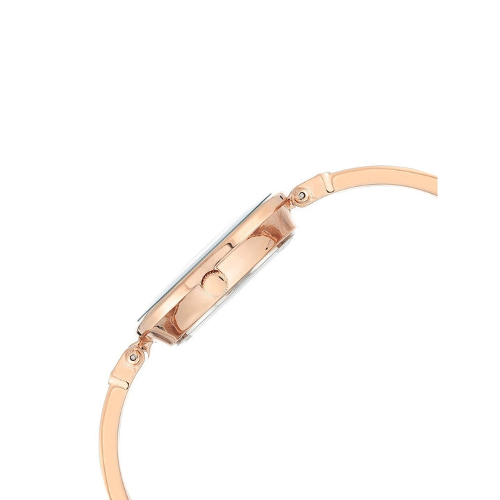 Anne Klein NDAK2512TERG Diamonds Analog Watch For Women