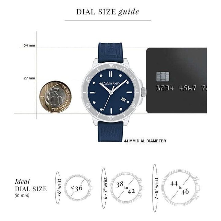 CALVIN KLEIN 25200206 Sport 3hd Analog Watch For Men